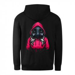 Mikina Mask Girl Pink